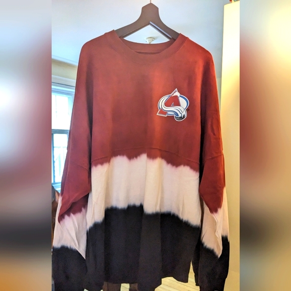 Colorado Avalanche 2022 Stanley Cup Champions XL long sleeve t shirt tie dye - Picture 1 of 3